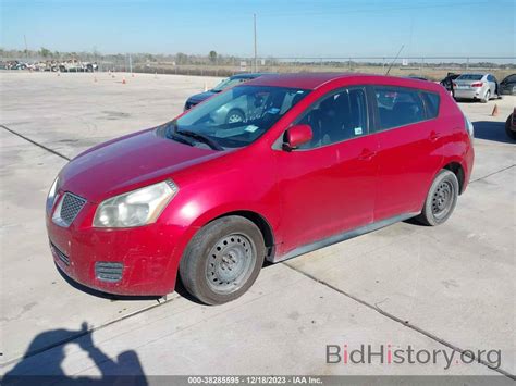 Report 5Y2SP6E81AZ419557 PONTIAC VIBE 2010 Red Gasoline - price and damage history