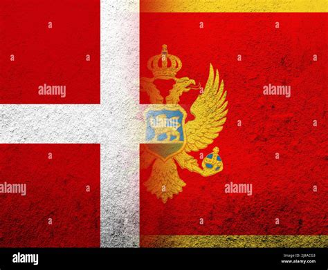 Montenegro denmark flag hi-res stock photography and images - Alamy - kingdom of montenegro