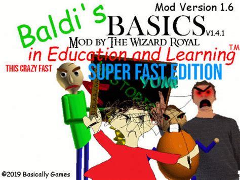 Image result for Baldi Basics Fast Mod