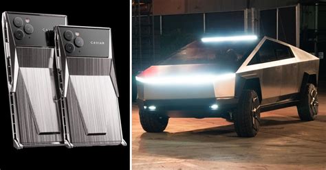 Cyberphone: A Luxury Combination Of The iPhone 11 Pro And Cybertruck ...
