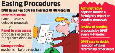 FDI SOP: Inter-ministerial panel for delayed proposals, strong review ...