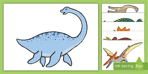 Dinosaurs and Prehistoric Animals Cut-Outs |Twinkl