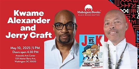 Kwame Alexander and Jerry Craft sign and discuss J vs. K at ...