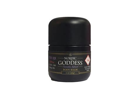 Nordic Goddess Nordic Goddess - Body Balm (1:1) (CBD:THC) 2500mg ...