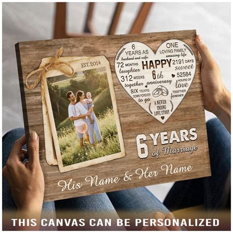 6th wedding anniversary present | Beachweddingtips.com