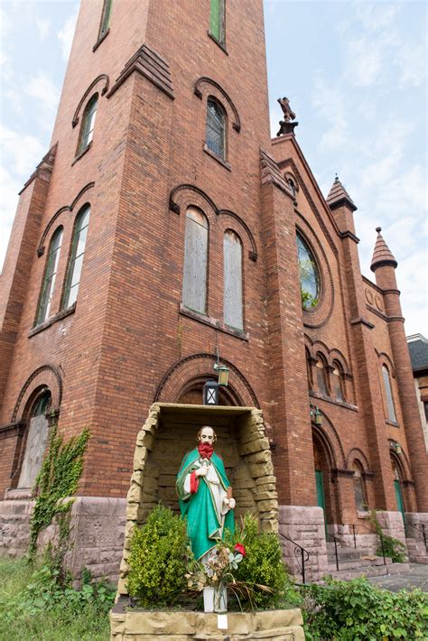 Defaced St. Jude statue in Jersey City - nj.com