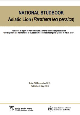 National Studbook on Asiatic Lion (Panthera leo persica)