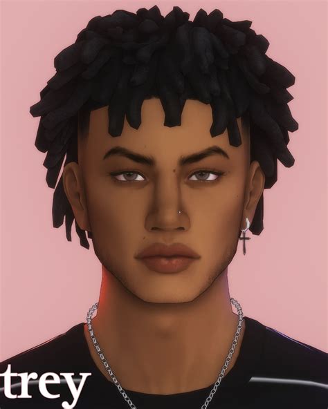 Sims 4 male curly high top hair - keraear