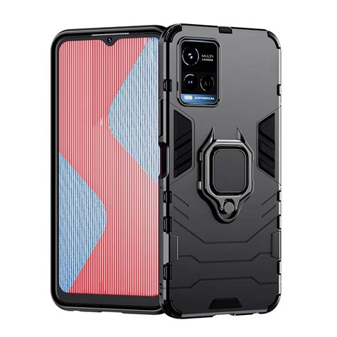 Designerz hub® Vivo T1x / Vivo Y33s / Vivo Y21 Back Cover | Dual Layer ...