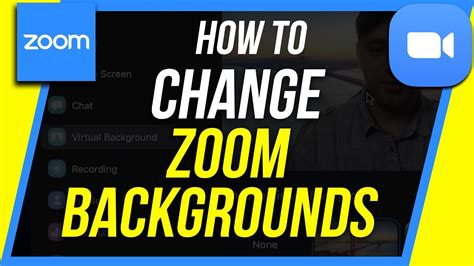 How to Change your Background in Zoom - Zoom Virtual Background - YouTube