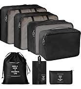 Buy TS WITH TECHSUN Travel Organizer 7 in 1 Travel Laundry Cosmetics ...