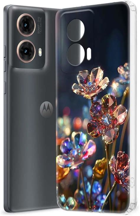 Nainz Soft Mobile Back Cover for Motorola G85 5G (Silicone_Multicolor ...