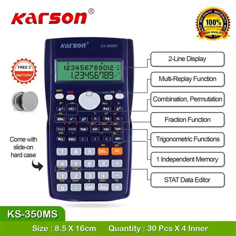 Karson Function calculator Scientific calculator with Graphic Functions - Multiple Modes | Lazada PH