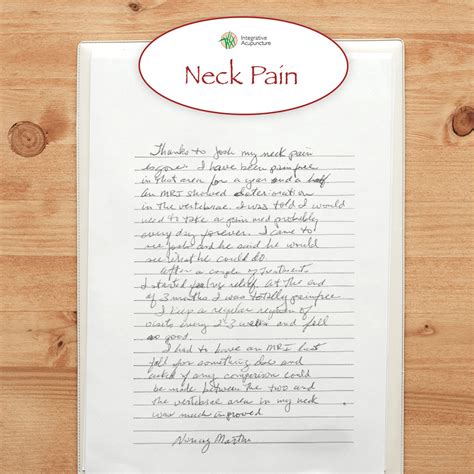 Acupuncture for Neck Pain - Montpelier and Williston