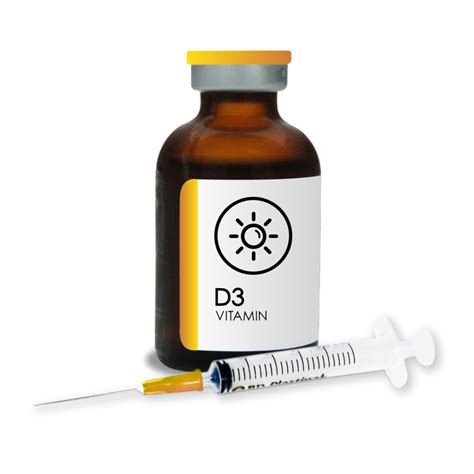 Vitamin D3 IM Injection – The Health Spa