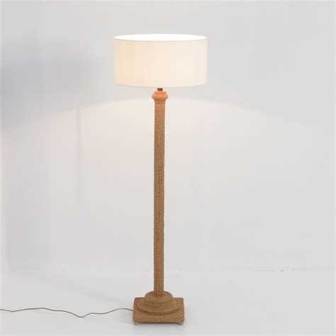 Decorative Rope Floor Lamp, 1970s | #121555