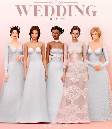 27+ Must-Have Sims 4 Wedding CC Items for Your Dream Ceremony! | Sims 4 wedding dress, Sims 4 ...