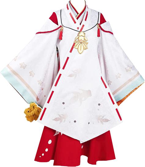 LHHZDH Onmyoji Kagura Japanese Kimono Cosplay Costume Set India | Ubuy