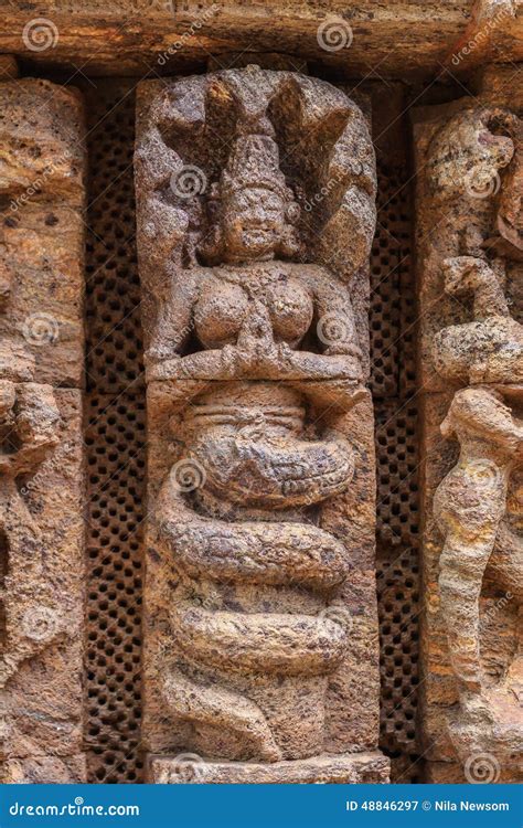 Ancient Hindu Temple Carving Stock Image - Image of heritage, asian ...