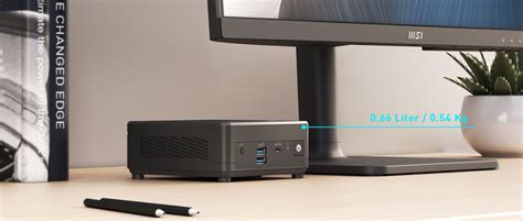 Buy Shop Msi Cubi N ADL S Barebone Mini Pc with Intel Processor N100 (4 ...