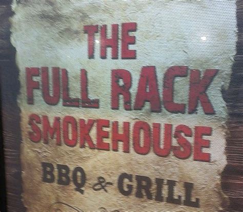 THE FULL RACK SMOKEHOUSE, Revere - Restaurant Reviews, Phone Number ...