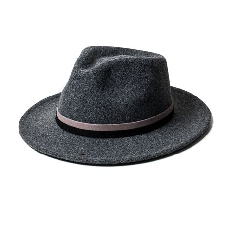 Buy Chokore Vintage Fedora Hat (Dark Gray) Online in India | Chokore