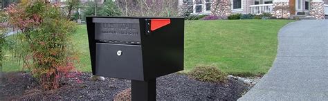 Mail Boss 7506 Mail Manager Locking Security Mailbox, Black : Amazon.in ...