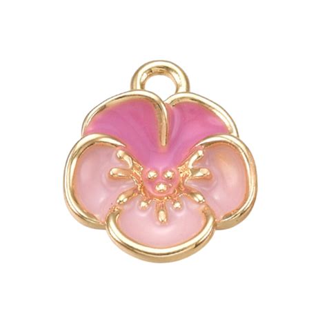 Pink Flower Charm – The Charm Shop