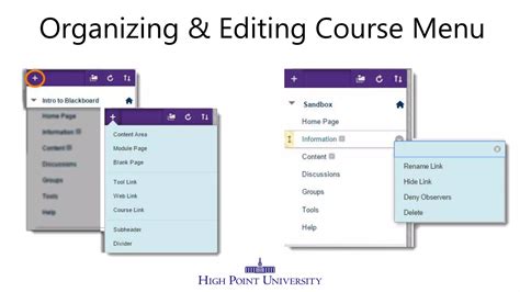 Introduction to Blackboard at HPU | PPTX