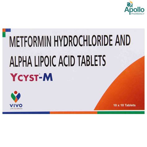 Ycyst-M Tablet | Uses, Side Effects, Price | Apollo Pharmacy