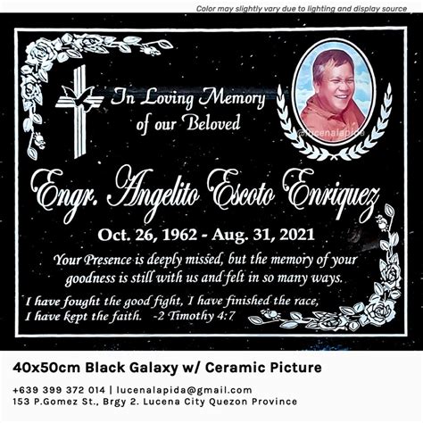 Standard Lapida: Black Granite – Lapidahan