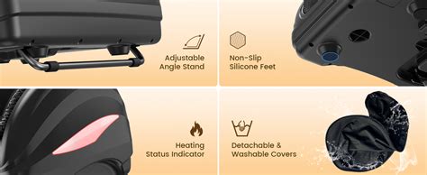 TISSCARE Air Compression Foot Massager Machine for Pain Relief with ...