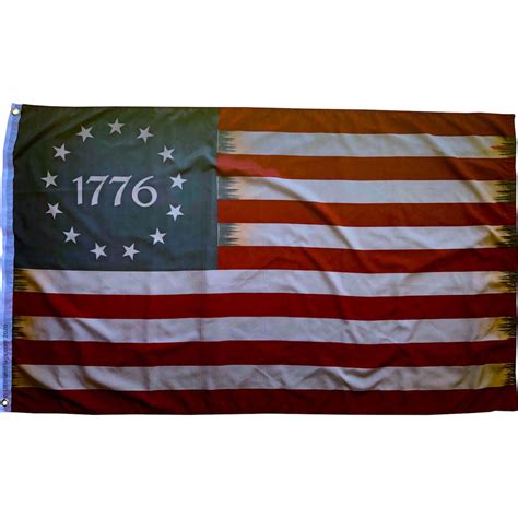 Vintage 1776 Patriotic USA Flag -3 X 5 ft. Standard (Betsy Ross)