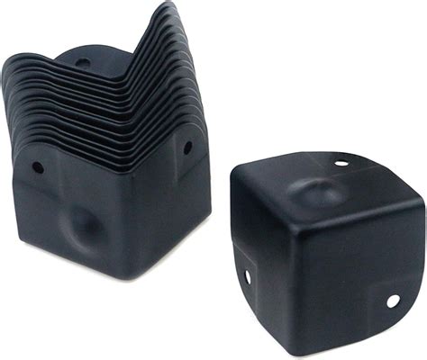 MY MIRONEY 16PCS 1.57" Metal Corner Protectors Black Cabinets Speaker ...