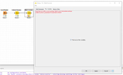 Image result for How to Use Math Formula Node in KNIME
