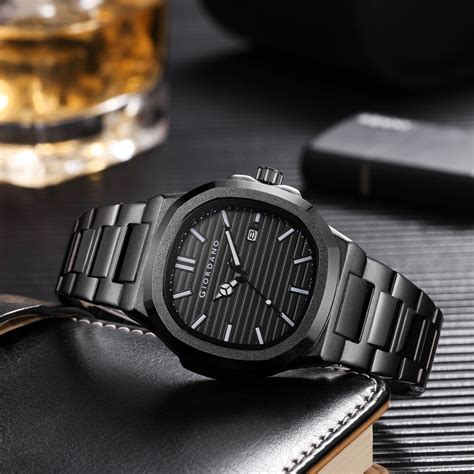 Giordano Analog Watch for Men – Textured Dial, Stainless Steel Strap ...