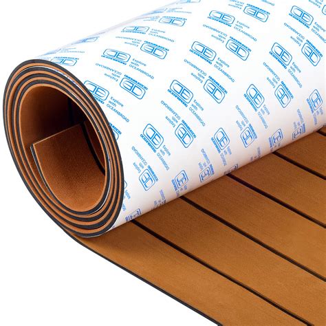 Snapklik.com : OCEANBROAD Boat Flooring EVA Foam Self-Adhesive 96x45.6 ...