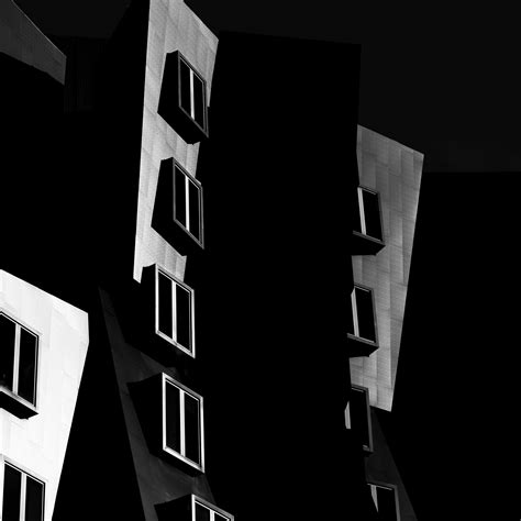 Download wallpaper 2780x2780 building, architecture, facade, bw, modern ...