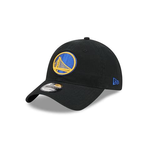 Golden State Warriors Black 9TWENTY Adjustable Hat – New Era Cap