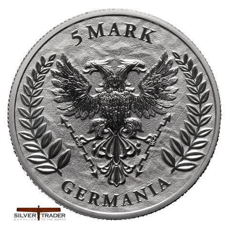 2025 Germania 5 Mark 1 oz Silver Bullion Round