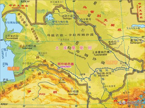 哈萨克斯坦地图 - 哈萨克斯坦卫星地图 - 哈萨克斯坦高清航拍地图