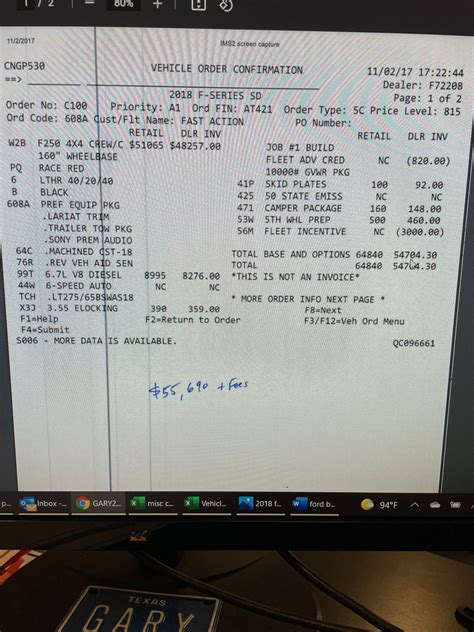 invoice, dealer invoice, and msrp - Ford Truck Enthusiasts Forums