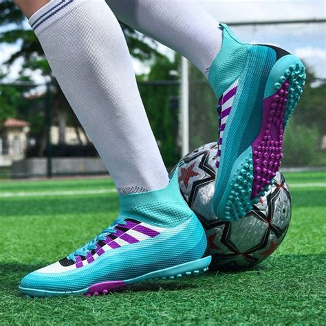 Echte voetbalschoenen, TF-schoenen voor heren, nieuw model, geschikt ...