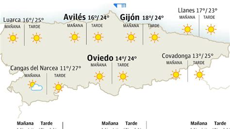 El tiempo que hará en Asturias este lunes, 7 de agosto | El Comercio ...