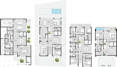 Floor Plans of Signature Mansions