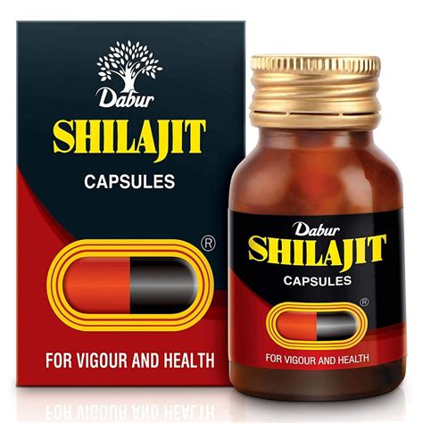 Buy Dabur Shilajit for Vigour & Health, 30 Capsules | 19 Minutes Delivery | Apollo Pharmacy