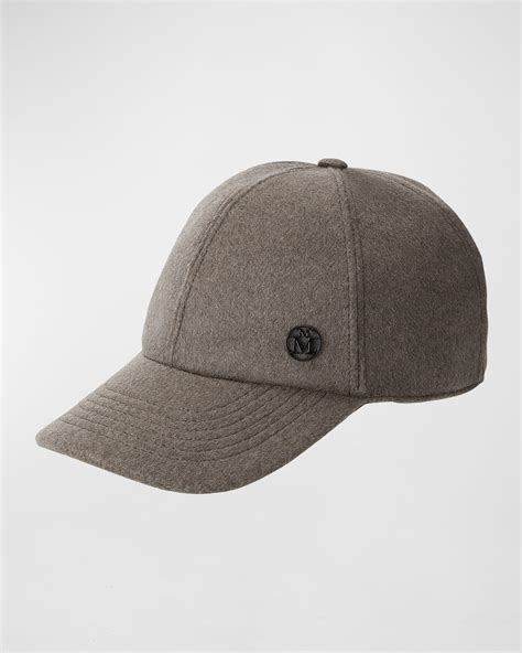 Toteme Double Cashmere Ball Cap | Neiman Marcus