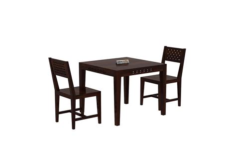 Woodora 2- Seater Dining Set ( Walnut Finish )