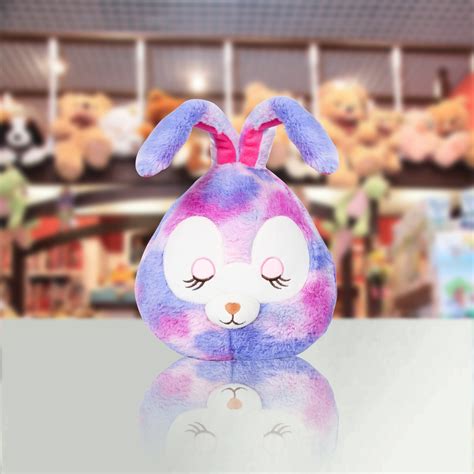 Fur Balls – Hoppy Bunny Cotton Candy Purple soft toy – shapze