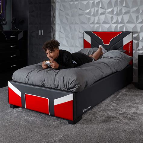 Buy X-Rocker Cerberus Gaming Bed in a Box 4ft6 Double Bedstead Frame ...